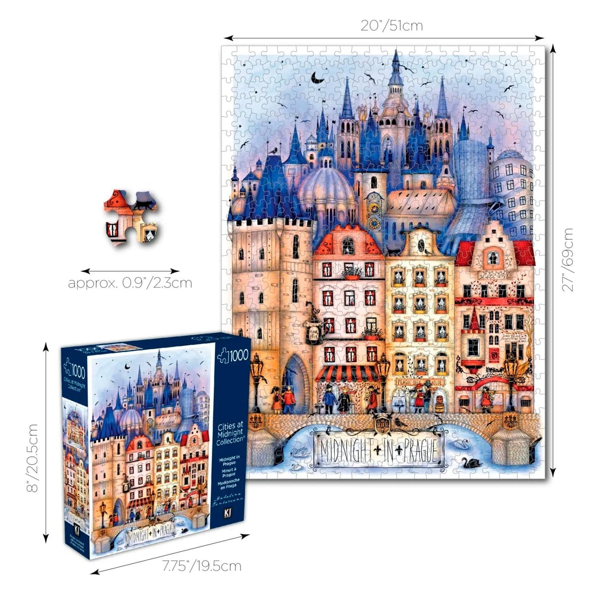 ROMPECABEZAS 1000 PCS MADALINA TANTAREANU NUEVA YORK - 1