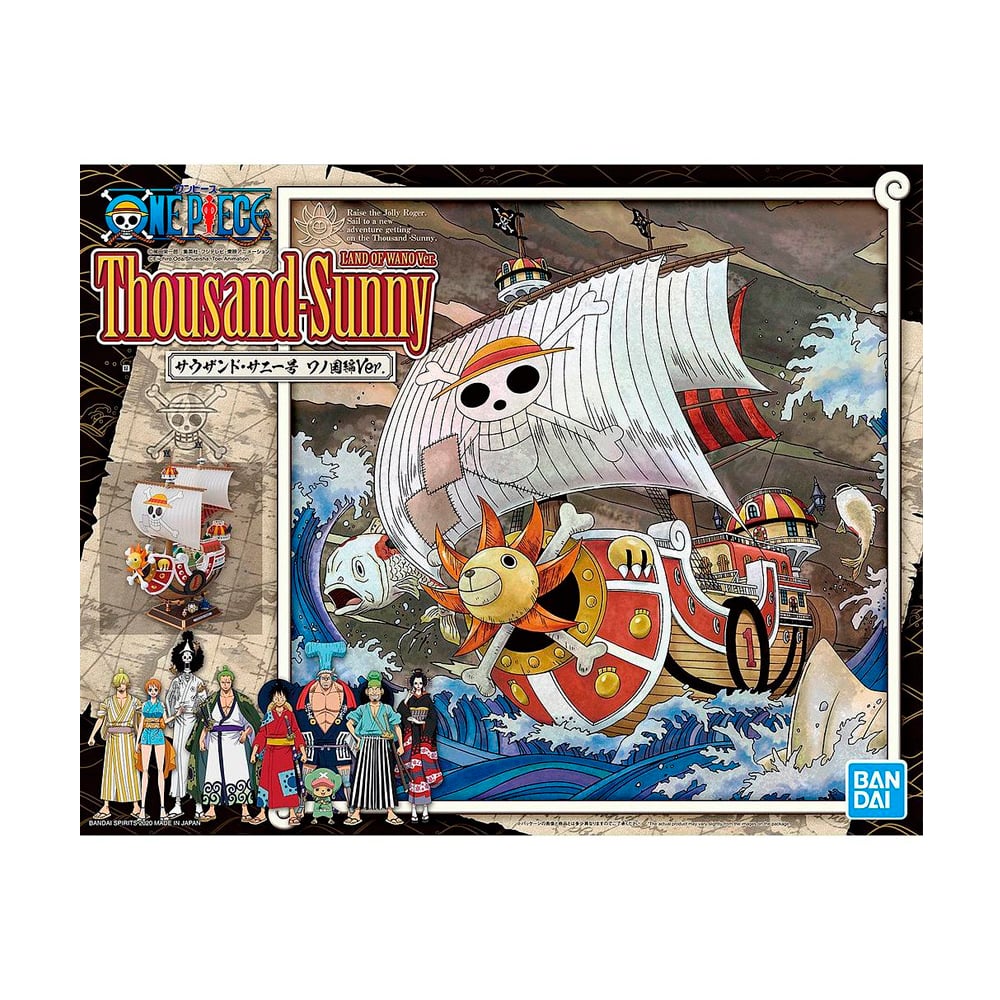 MAQUETAS DE MODELO THOUSAND SUNNY LAND OF WANO MODEL KIT - 2