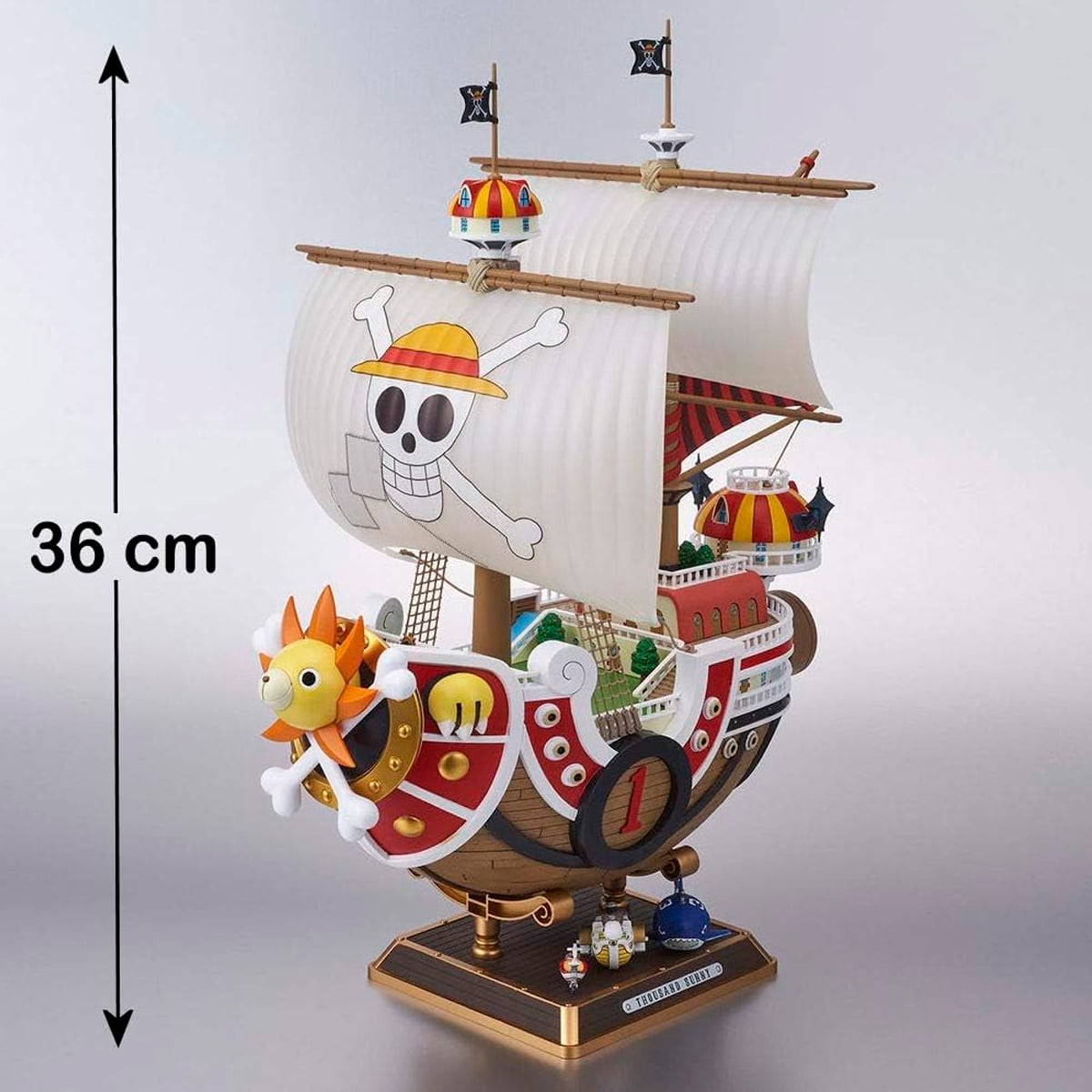 MAQUETAS DE MODELO THOUSAND SUNNY LAND OF WANO MODEL KIT - 5