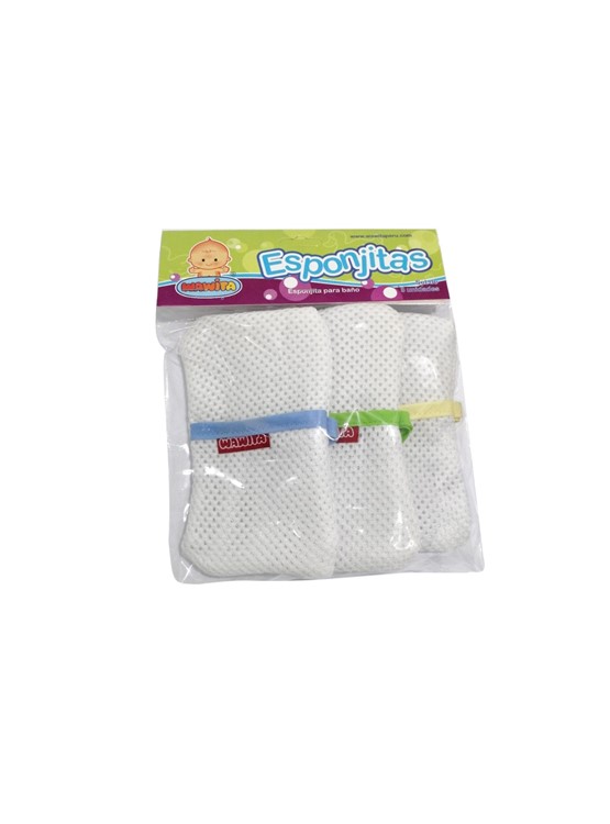ESPONJA DE BAÑO PARA BEBÉ NIÑO WAWITA - 2
