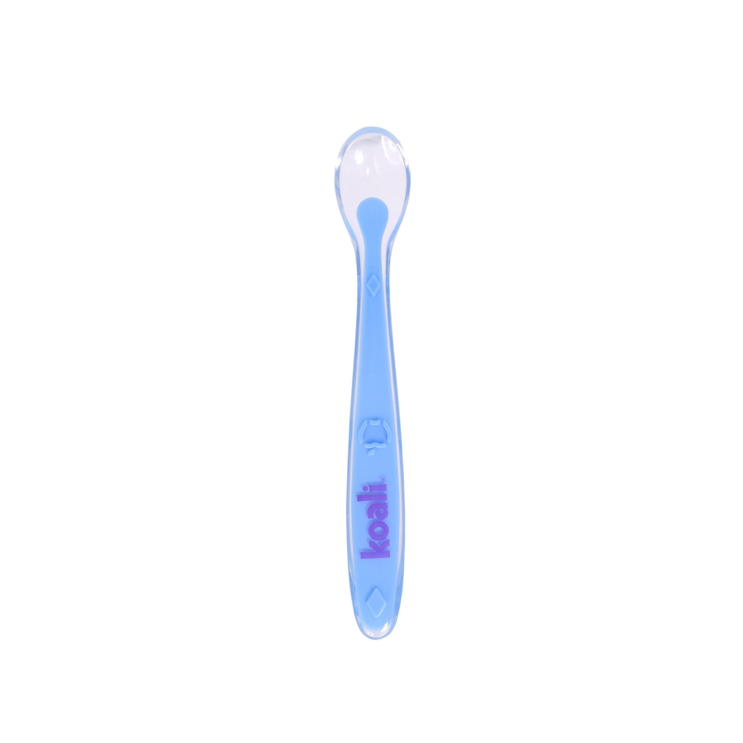 PLATO KOALI BABERO CUCHARA DE SILICONA CELESTE PARA BEBÉ - 2