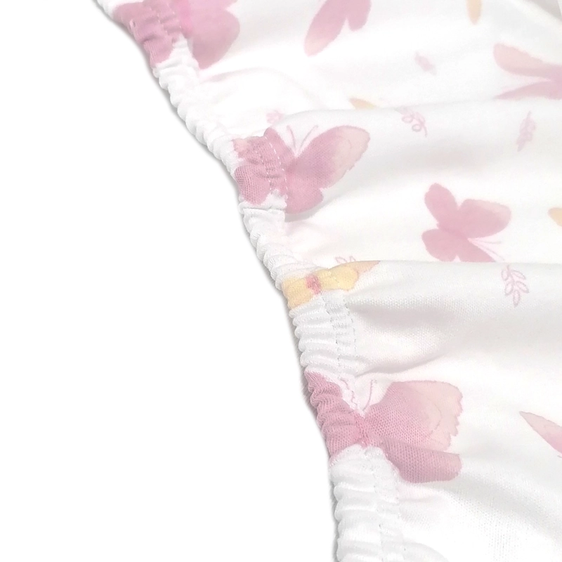 SET DE SABANAS COLECHO BEBE MARIPOSAS LILA - 3