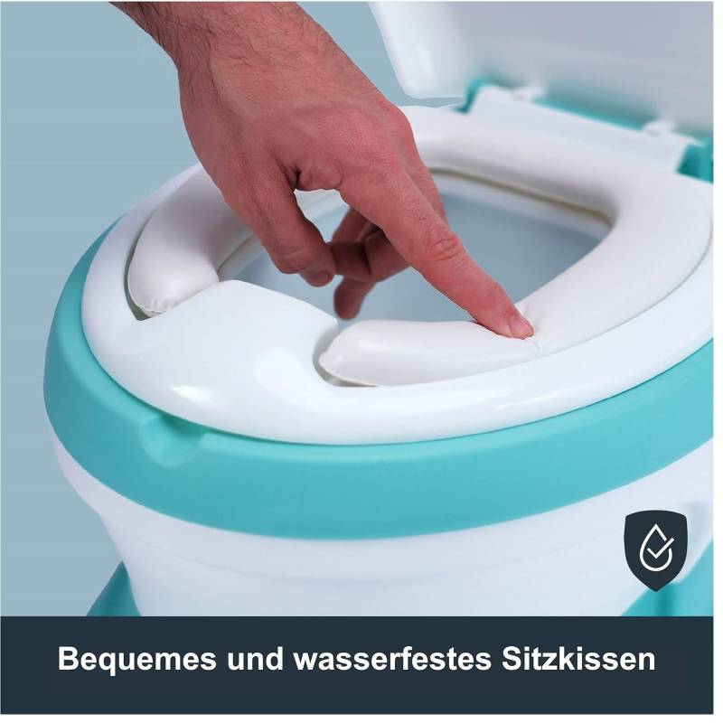 ASIENTO OEM PORTÁTIL ORINAL INODORO DE ENTRENAMIENTO AZUL PARA NIÑOS - 2