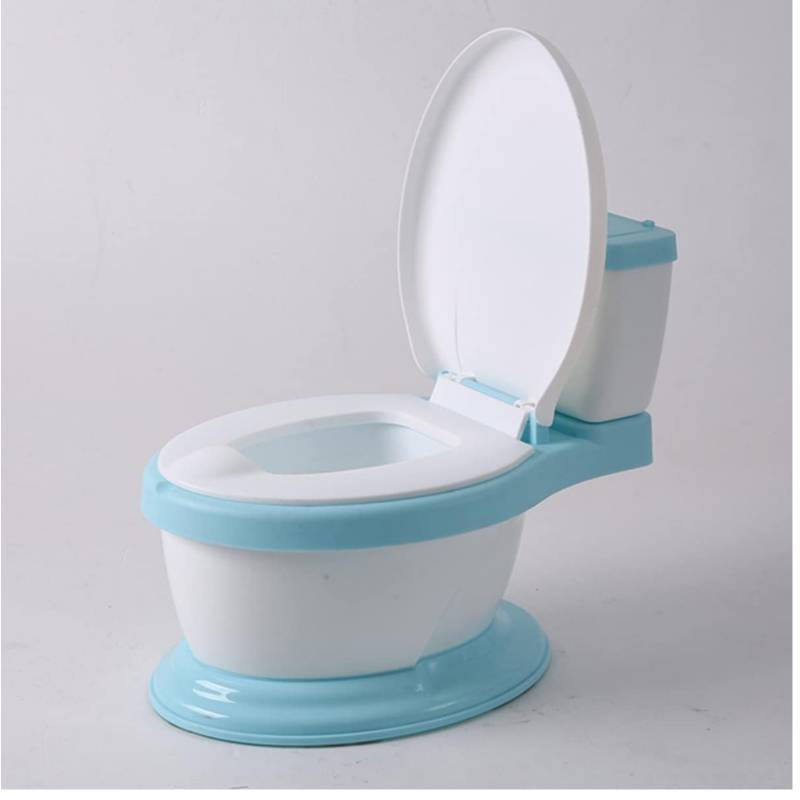 ASIENTO OEM PORTÁTIL ORINAL INODORO DE ENTRENAMIENTO AZUL PARA NIÑOS - 5