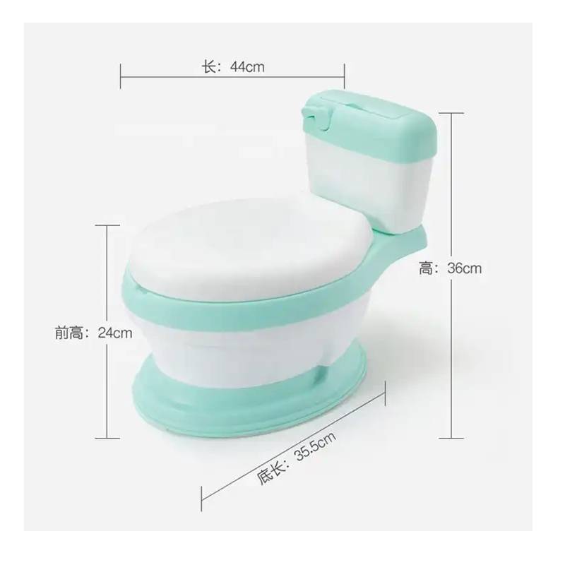 ASIENTO OEM PORTÁTIL ORINAL INODORO DE ENTRENAMIENTO AZUL PARA NIÑOS - 6