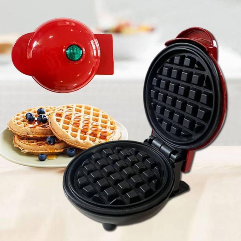 MINI HORNO ELÉCTRICO PARA GOFRES HUEVOS TARTAS DESAYUNO - 1