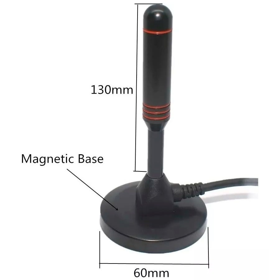 ANTENA HD DE TV DIGITAL DE 360° DE RECEPCION CABLE 4.3 METROS - 3