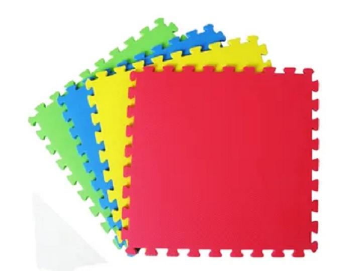 PISO EVA KIDS SET X 8 PIEZAS 60 X 60 CM – TAPETE ANTIDESLIZANTE PARA BEBÉS Y NIÑOS - 2