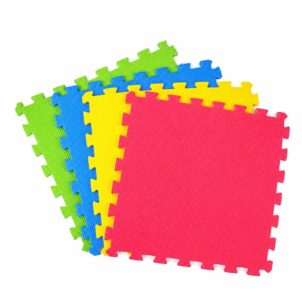 PISO EVA KIDS SET X 4 PIEZAS 60 X 60 CM – TAPETE ANTIDESLIZANTE PARA BEBÉS Y NIÑOS - 2