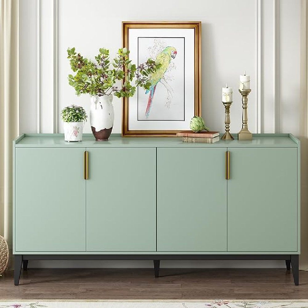APARADOR MODERNO OLIVO 4 PUERTAS COLOR AGAVE TU MESITA - 2