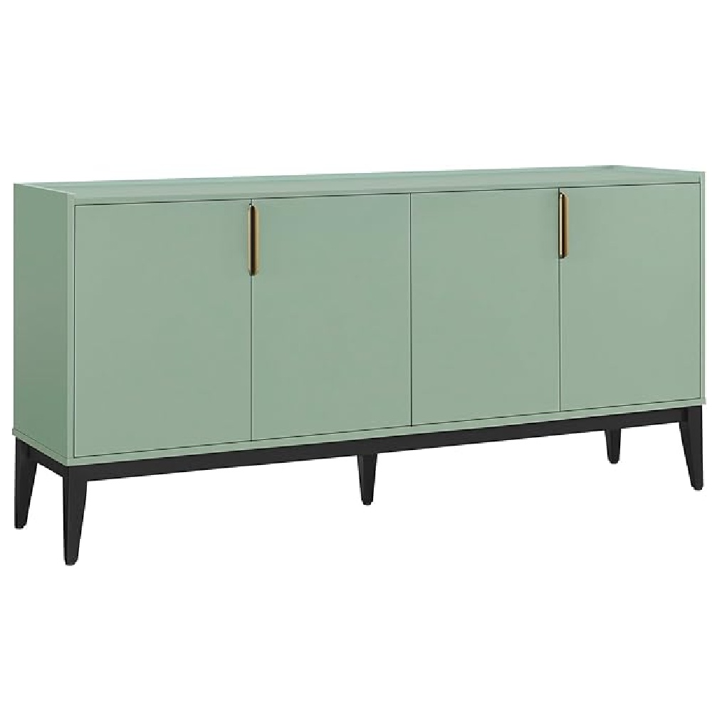APARADOR MODERNO OLIVO 4 PUERTAS COLOR AGAVE TU MESITA - 3