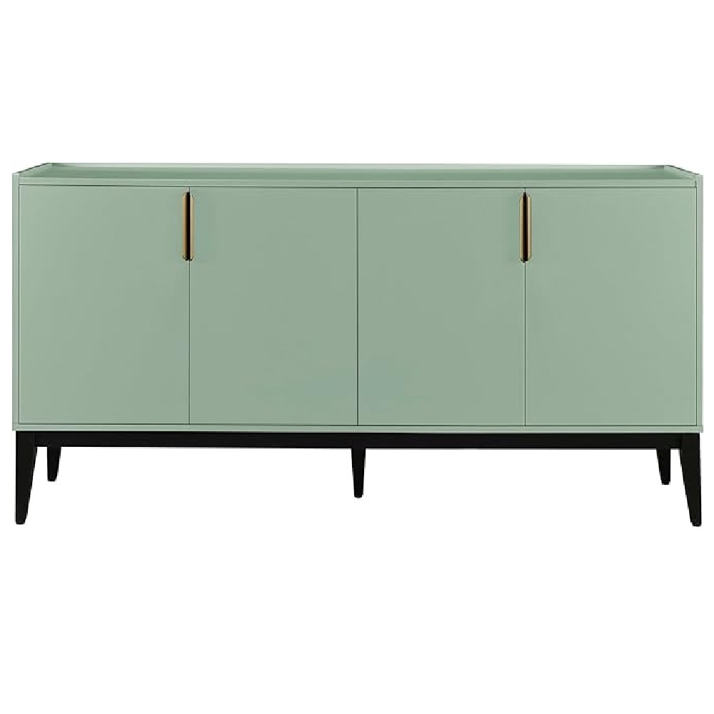 APARADOR MODERNO OLIVO 4 PUERTAS COLOR AGAVE TU MESITA - 4