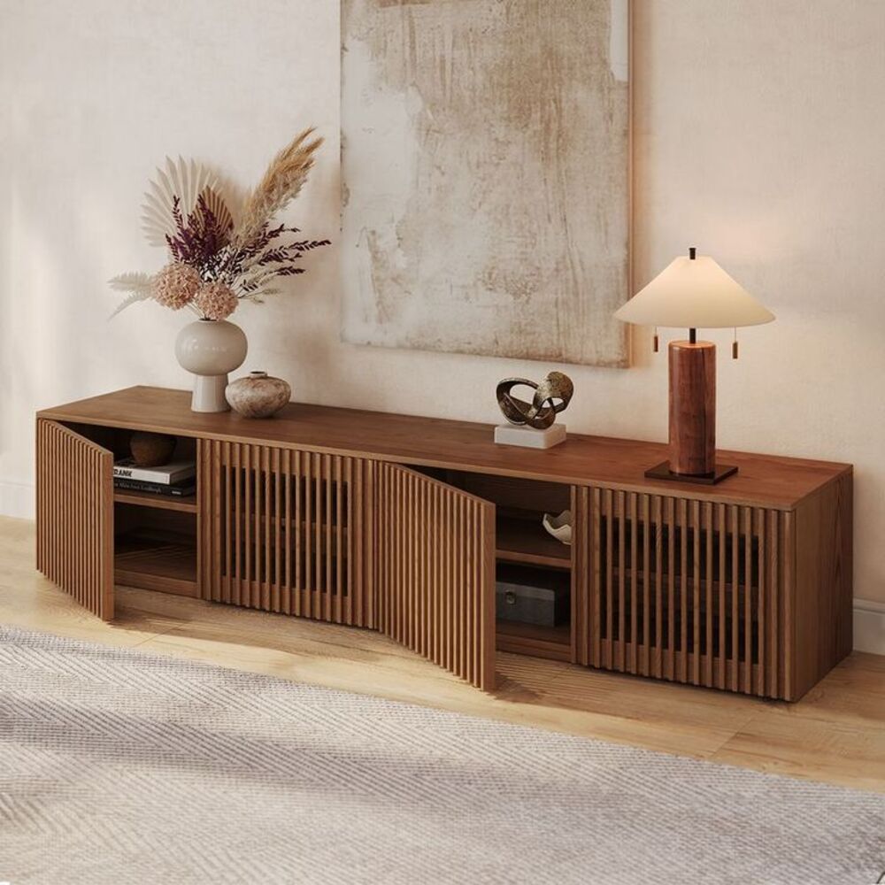 MESA DE TV MODERNA GALGO COLOR GALES 4 PUERTAS TU MESITA - 1