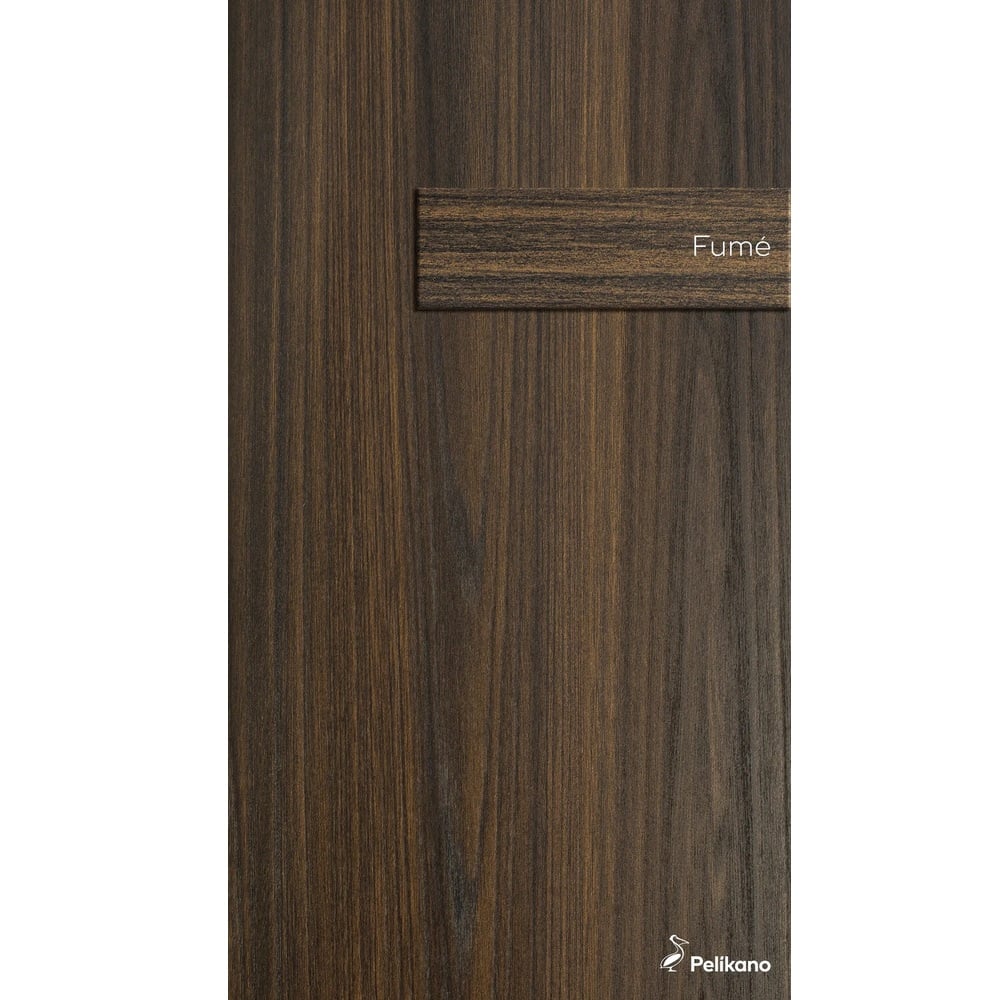 TOCADOR MÁS VELADOR Y ESTANTES MODERNO DELLA COLOR FUME/CAPRI TU MESITA - 2
