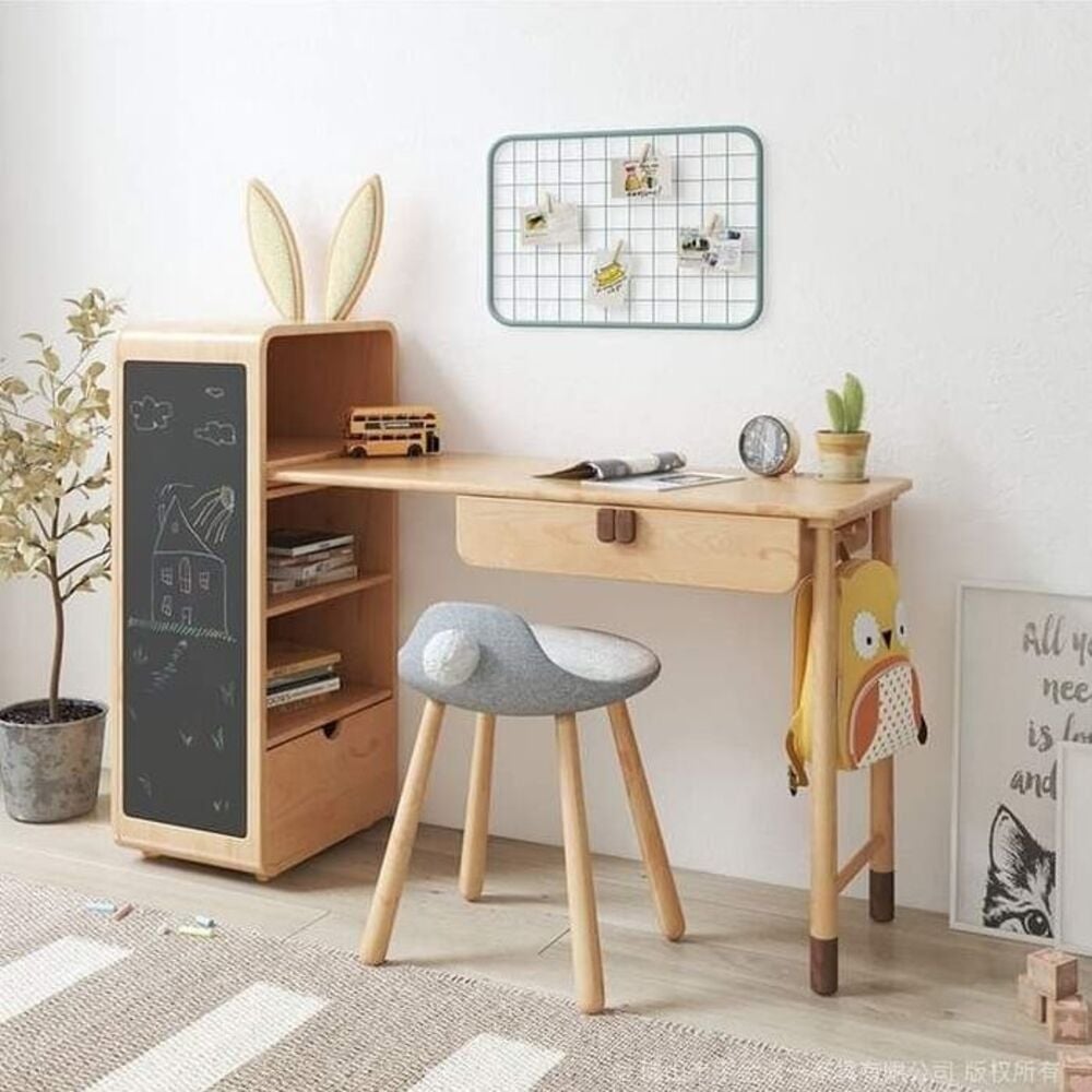 ESCRITORIO INFANTIL YAGGY CON PIZARRA COLOR HAYA TU MESITA - 1