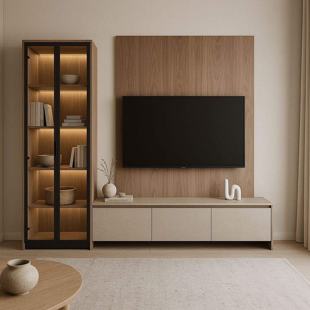 MESA DE TV GERALD COLOR ESPRESSO/CAPRI TU MESITA - 1