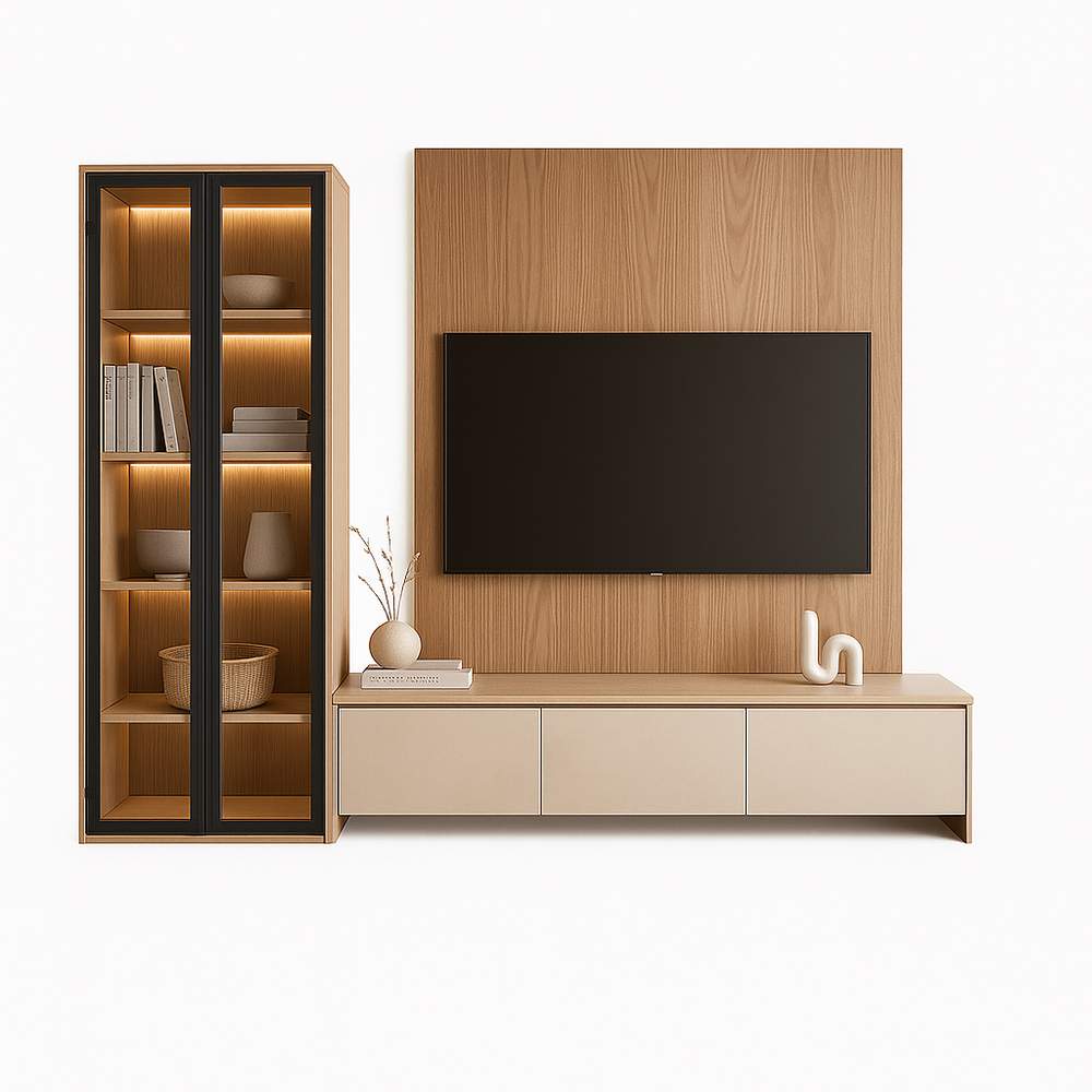 MESA DE TV GERALD COLOR ESPRESSO/CAPRI TU MESITA - 2