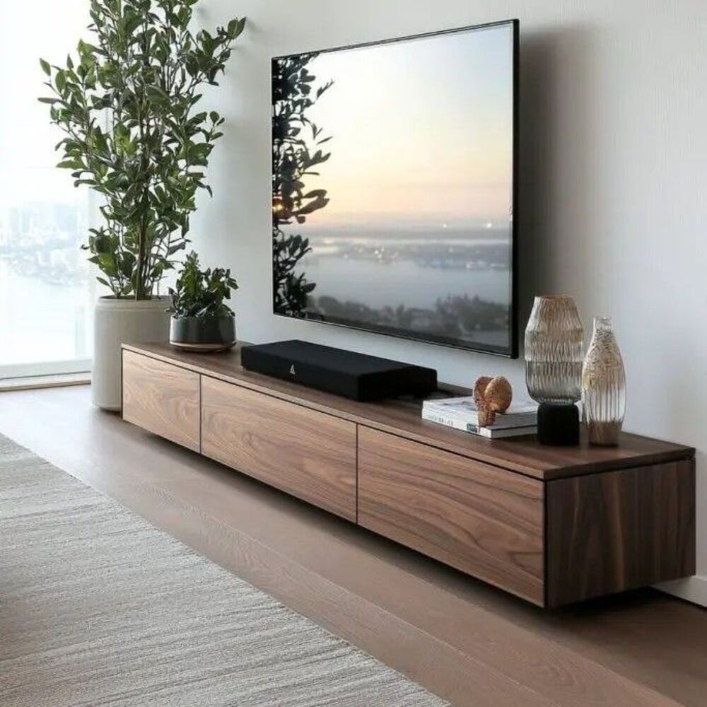 MESA DE TV TALITH CON CANTO GRUESO COLOR CATANIA TU MESITA - 1