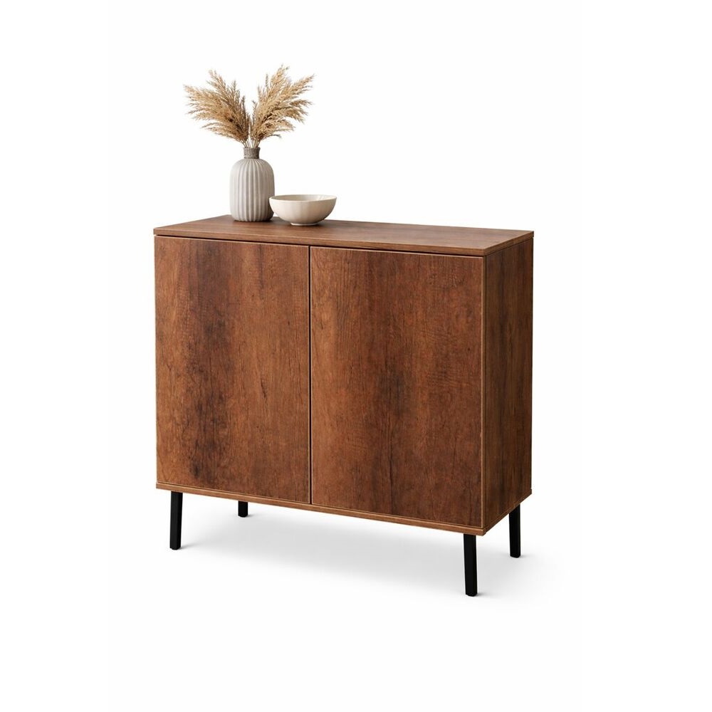MUEBLE DE BAR MODERNO WISIN COLOR CARAMELO TU MESITA - 2