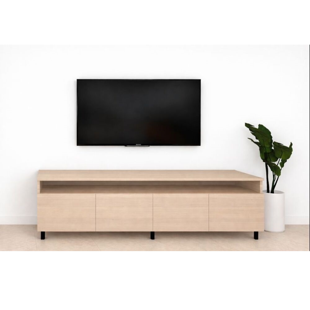 MUEBLE DE TV MARGARITA CON PANEL COLOR MANZANO TU MESITA - 3