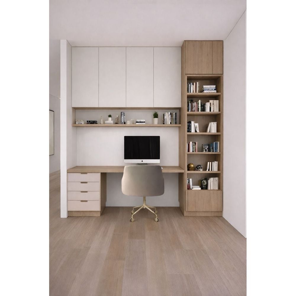 ESCRITORIO VINTAGE JULIAN COLOR ROVERE/BLANCO TU MESITA - 3