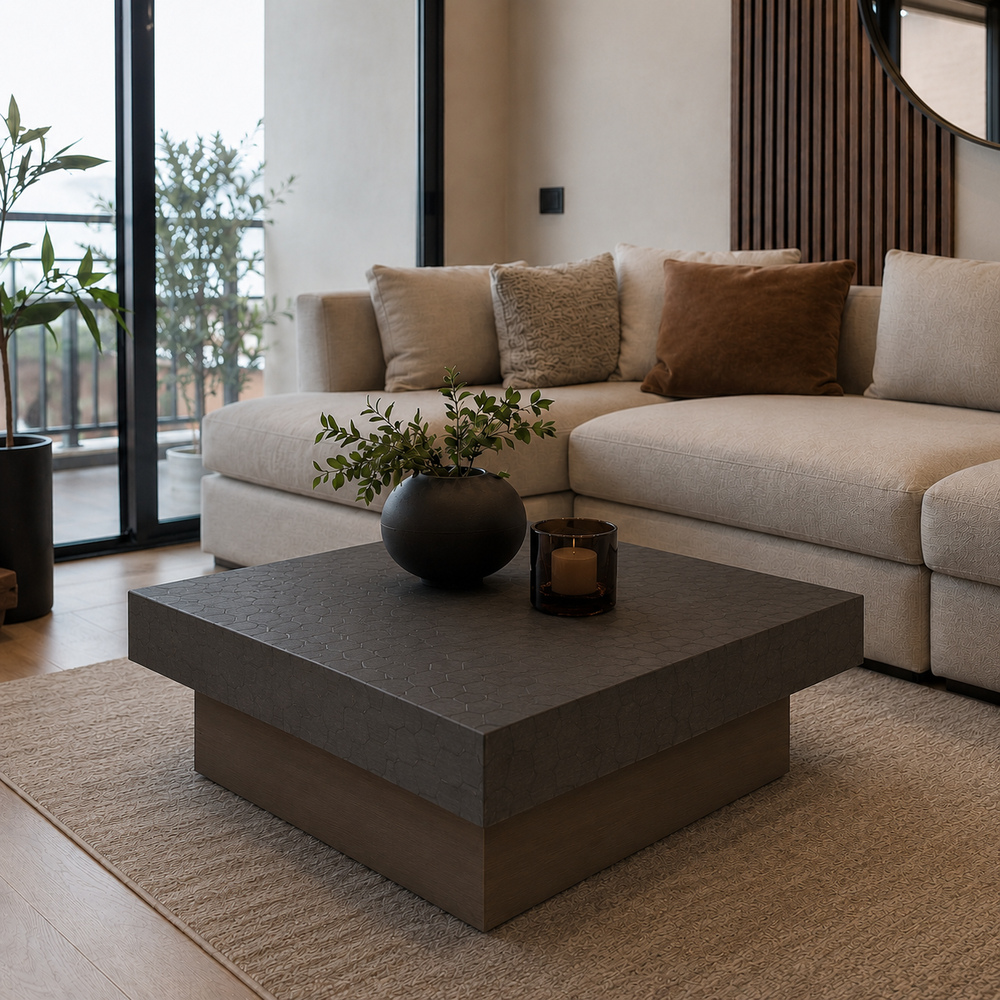 MESA DE CENTRO MODERNA OSAKA TU MESITA GALÁPAGOS Y ÁMBAR - 1