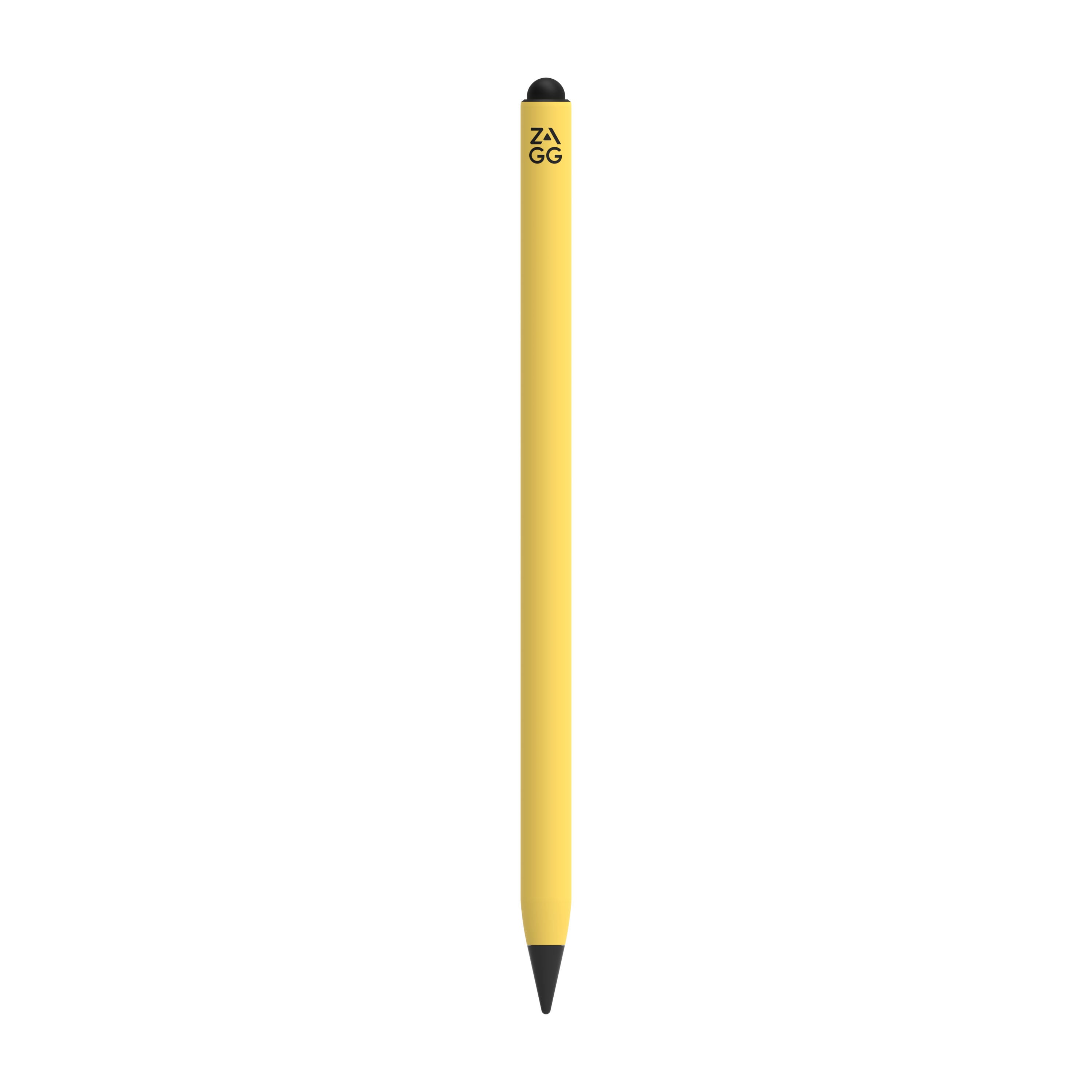 LÁPIZ ZAGG ÓPTICO STYLUS PRO IPAD CON CARGA INALÁMBRICA COLOR AMARILLO - 1