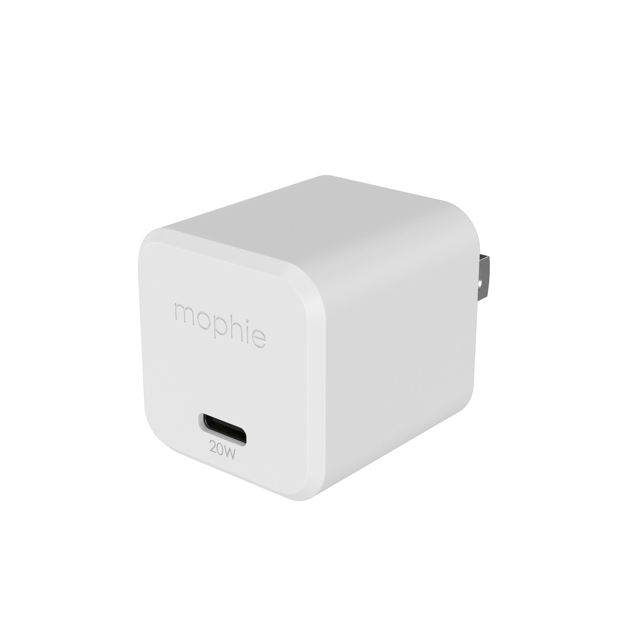 CARGADOR DE PARED MOPHIE USB-C DE CARGA RÁPIDA GAN HASTA 20W PARA SMARTPHONES Y TABLETAS - 1