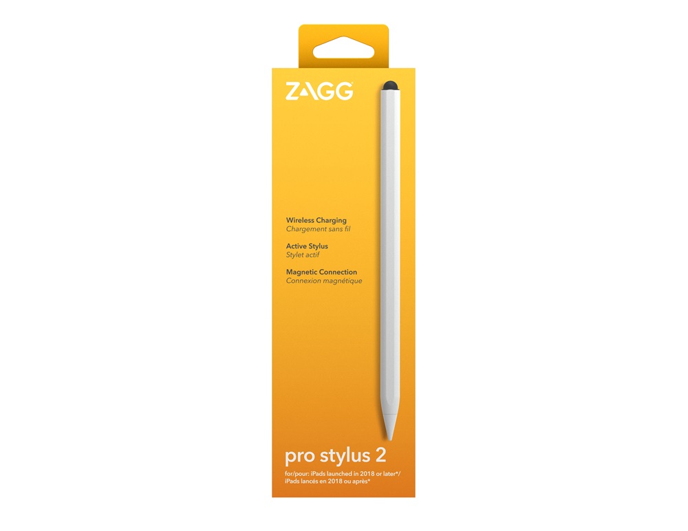 LÁPIZ ÓPTICO STYLUS PRO 2 ZAGG PARA IPAD CON CARGA INALÁMBRICA COLOR BLANCO - 4