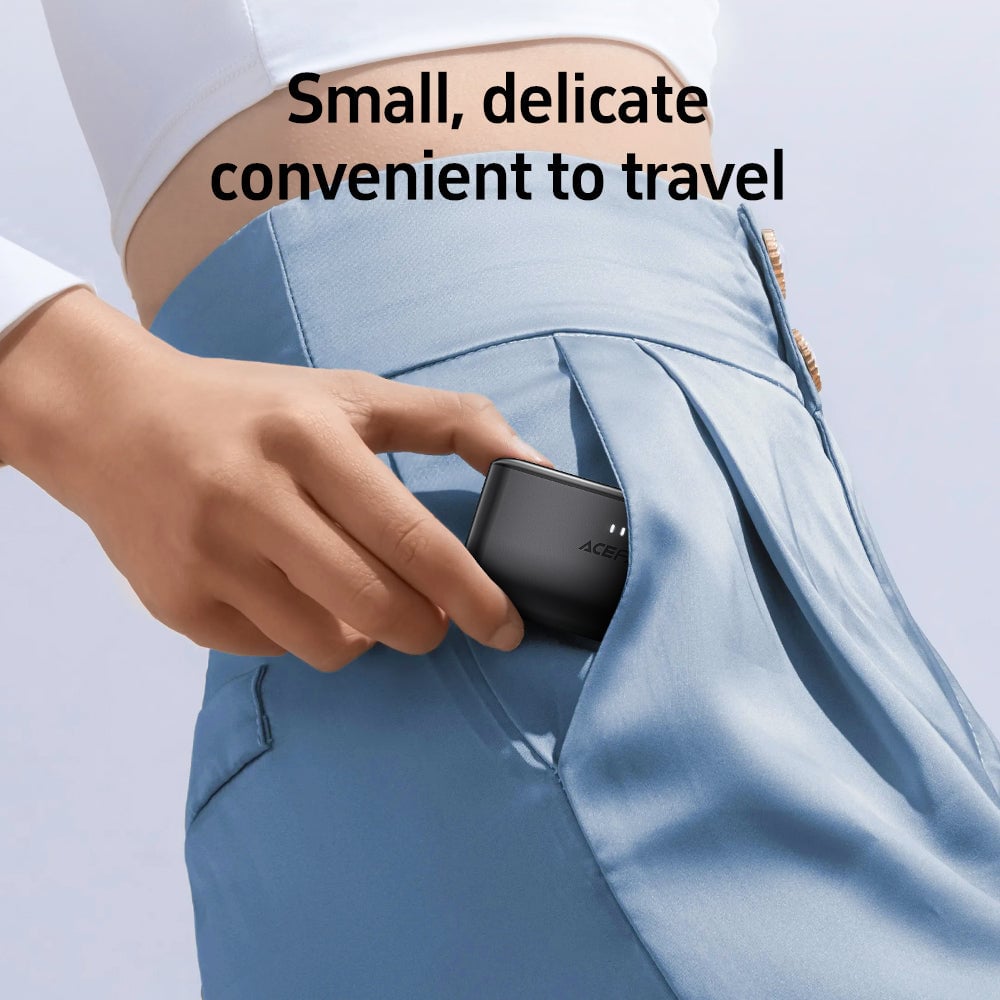 CARGADOR PORTÁTIL ACEFAST 5000MAH PD 20W CÁPSULA - 5