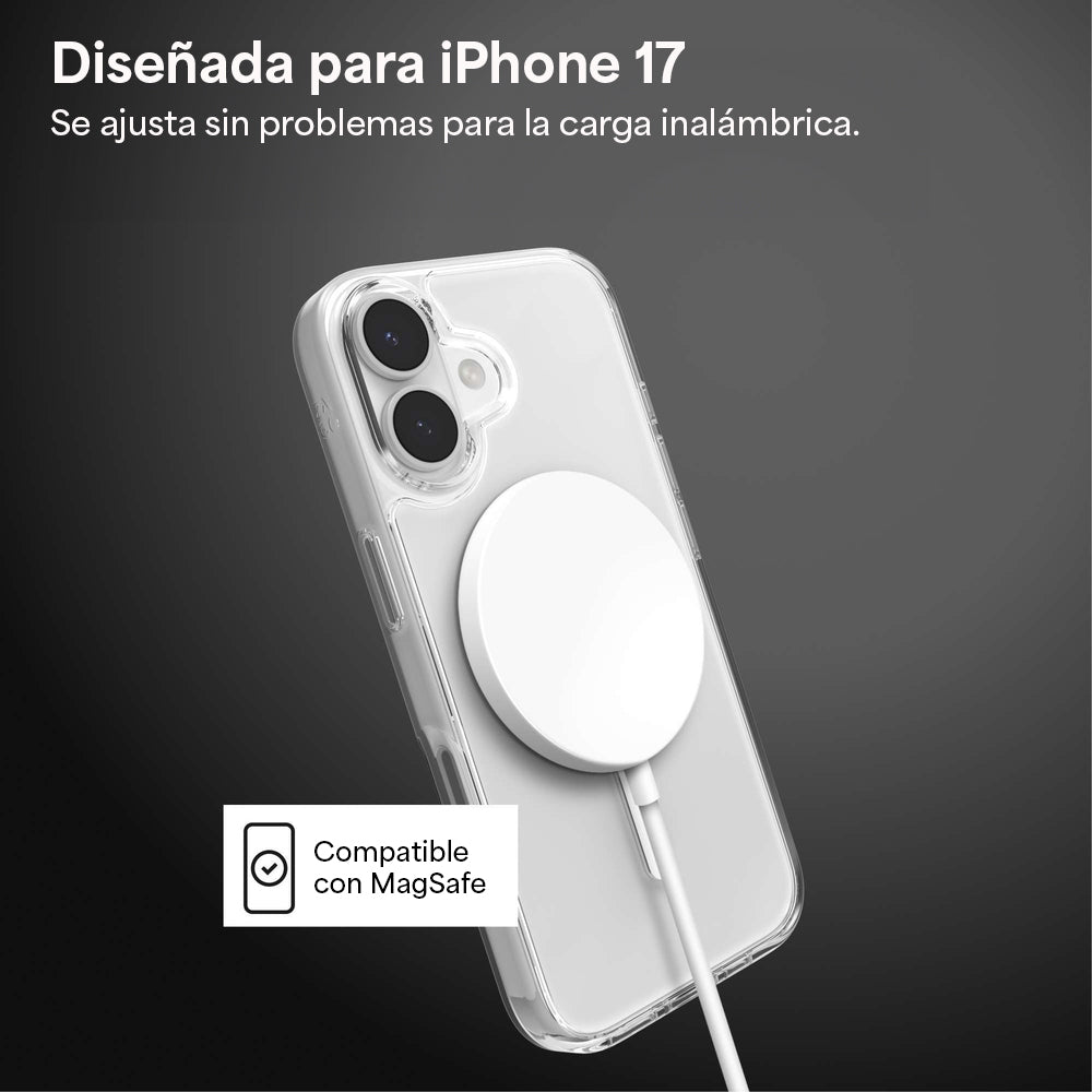 CASE ZAGG CRYSTAL PALACE SNAP IPHONE 17 CON BOTÓN PARA CÁMARA Y MAGSAFE - 10