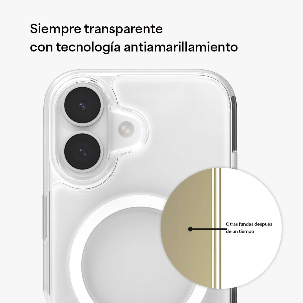 CASE ZAGG CRYSTAL PALACE SNAP IPHONE 17 CON BOTÓN PARA CÁMARA Y MAGSAFE - 9