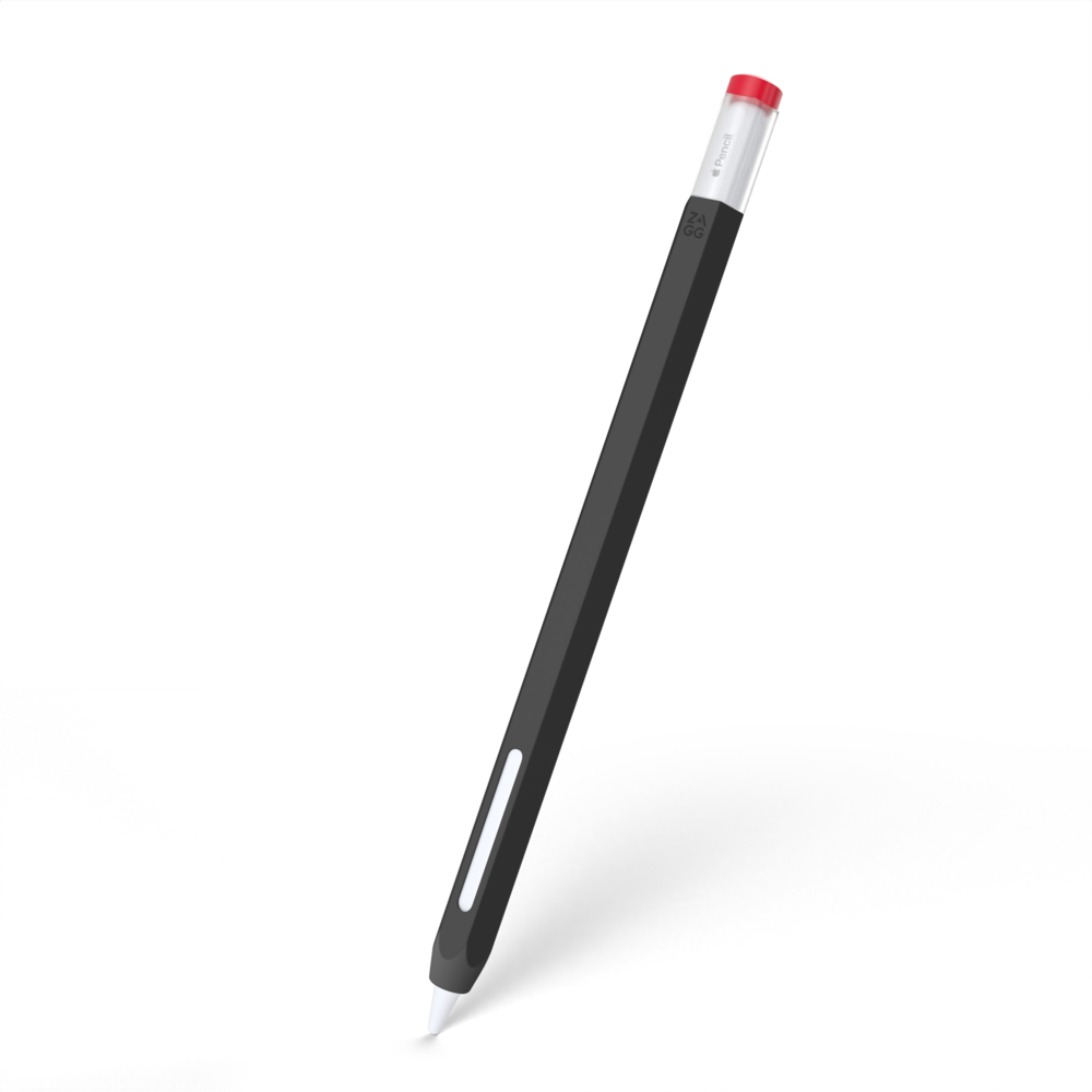 FUNDA DE SILICONA ZAGG PARA APPLE PENCIL - NEGRO - 2