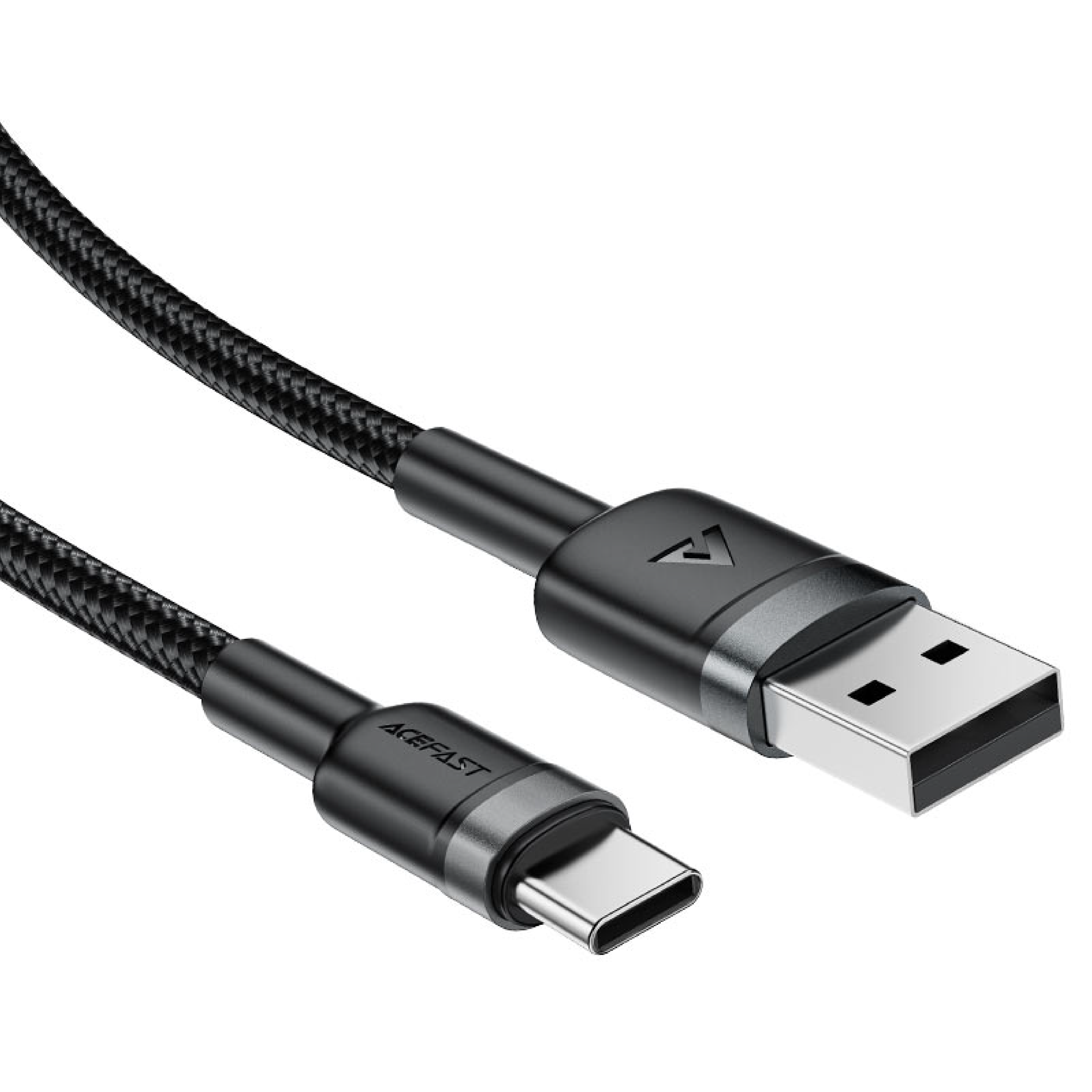 CABLE DE CARGA 3A Y DATOS ACEFAST C22-04 USB-A A USB-C – ALEACIÓN DE ALUMINIO, 1.2M - 2