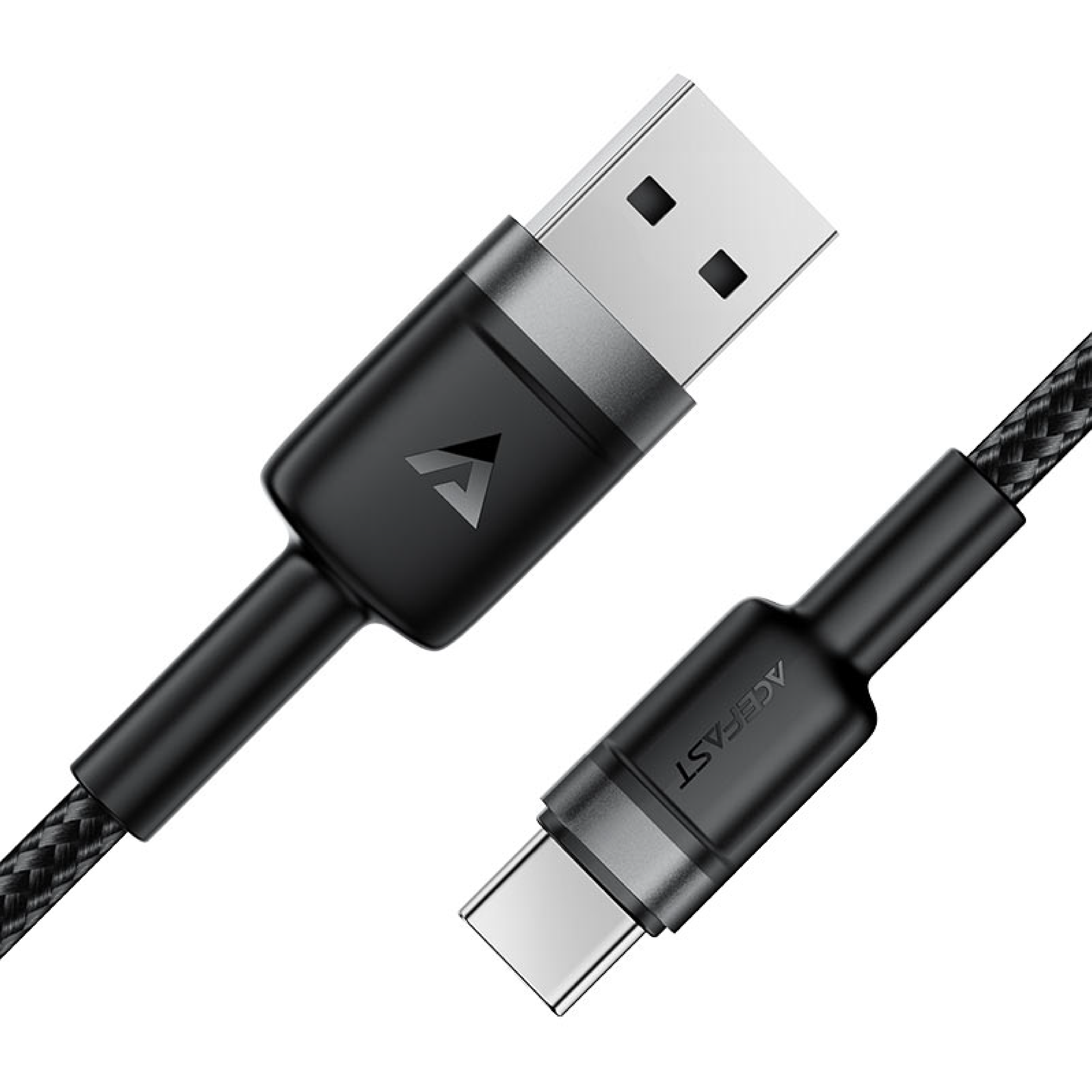 CABLE DE CARGA 3A Y DATOS ACEFAST C22-04 USB-A A USB-C – ALEACIÓN DE ALUMINIO, 1.2M - 4