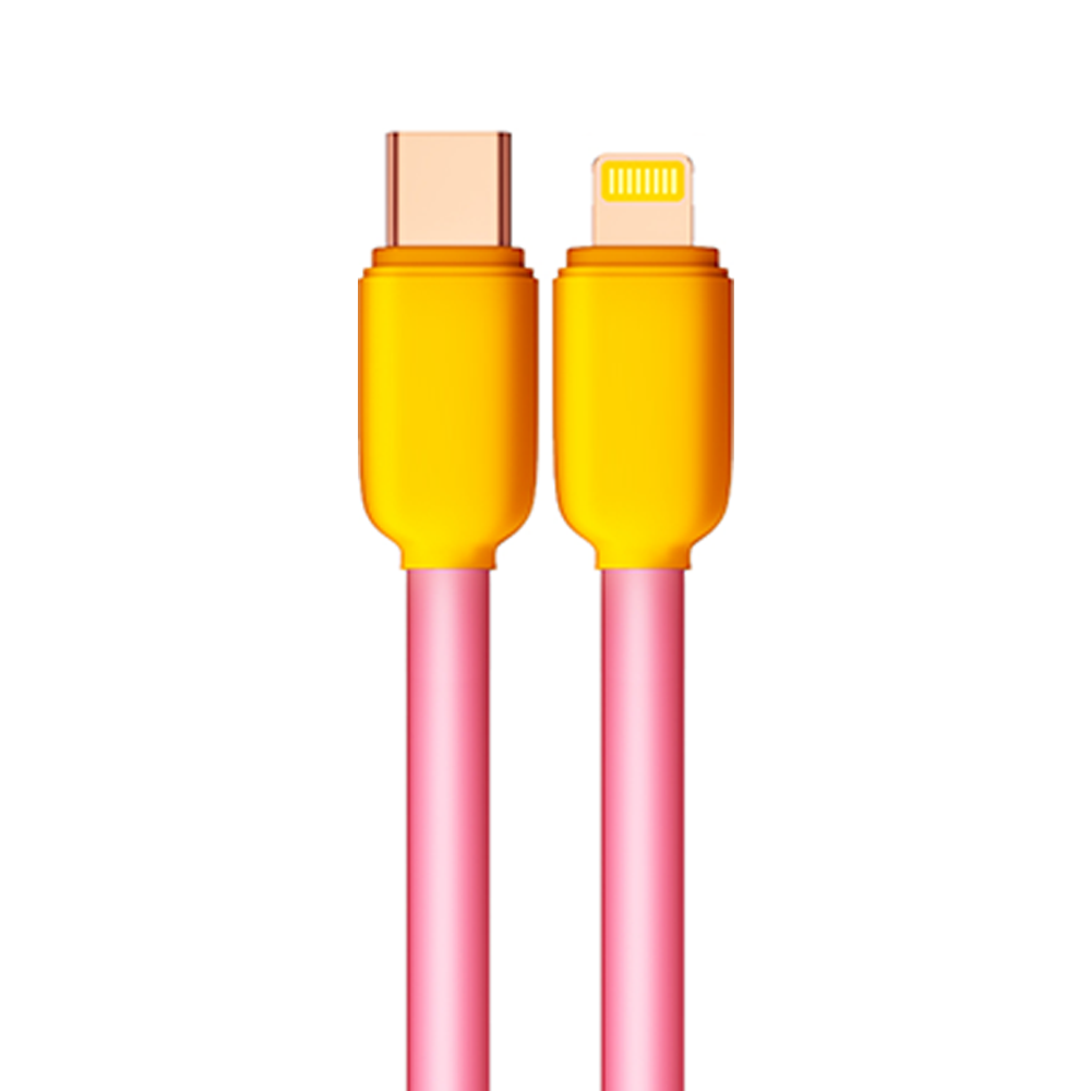 CABLE YOOKIE STRAWBERRY BAR USB-C A LIGHTNING - 2