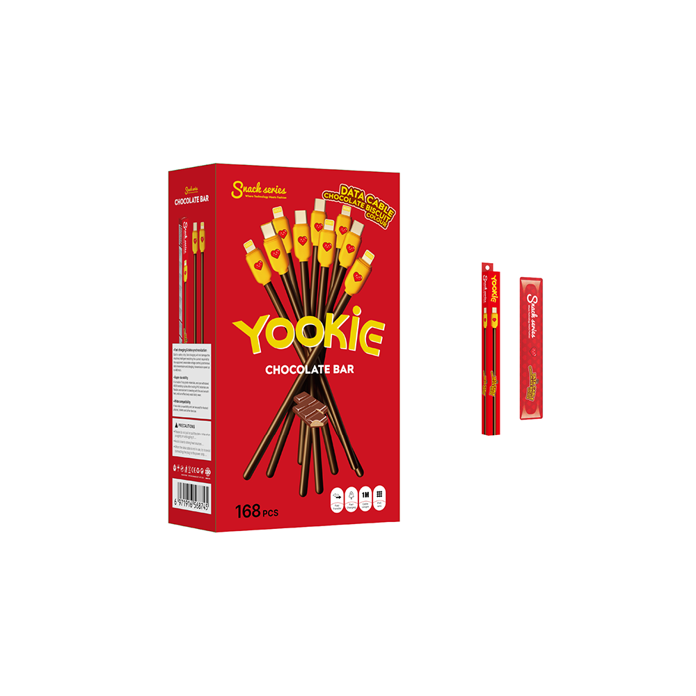 CABLE YOOKIE CHOCOLATE BAR USB-C A USB-C - 6