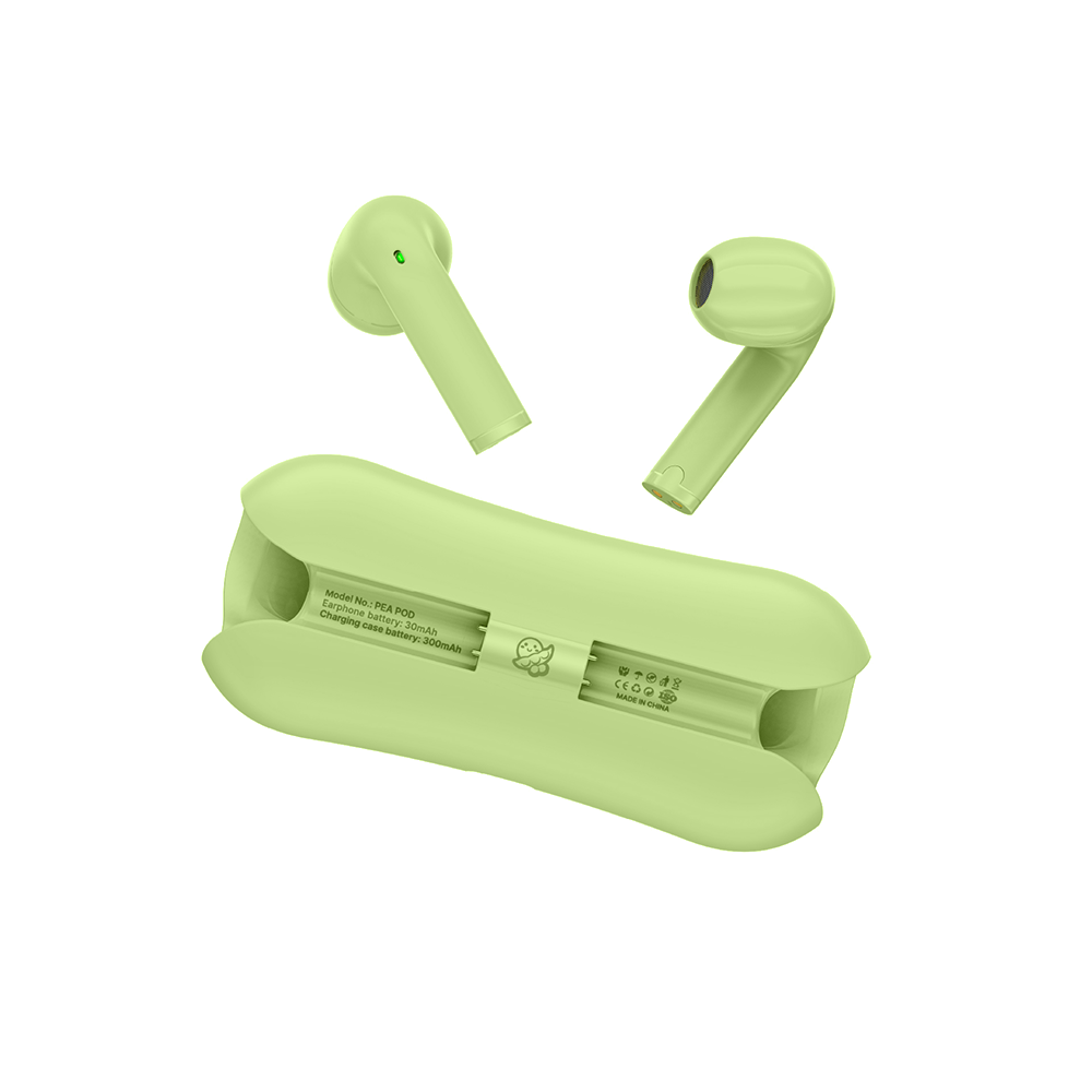 AUDÍFONO YOOKIE PEA POD TWS VERDE - 3