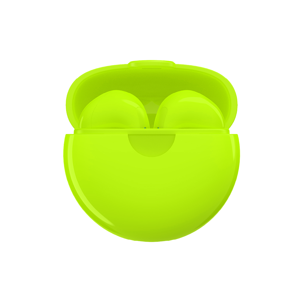 AUDÍFONO YOOKIE RAINBOW BEAN TWS VERDE - 2