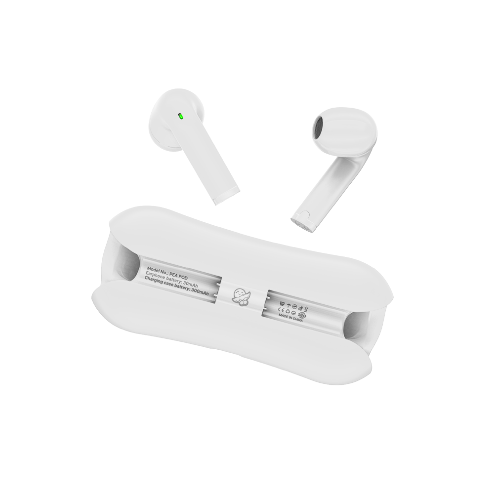 AUDÍFONO YOOKIE PEA POD TWS BLANCO - 3