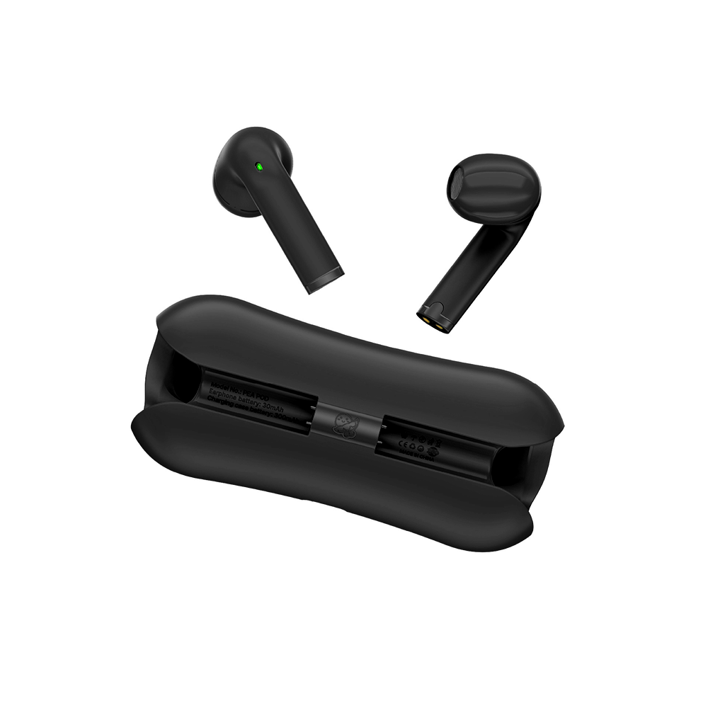 AUDÍFONO YOOKIE PEA POD TWS NEGRO - 3