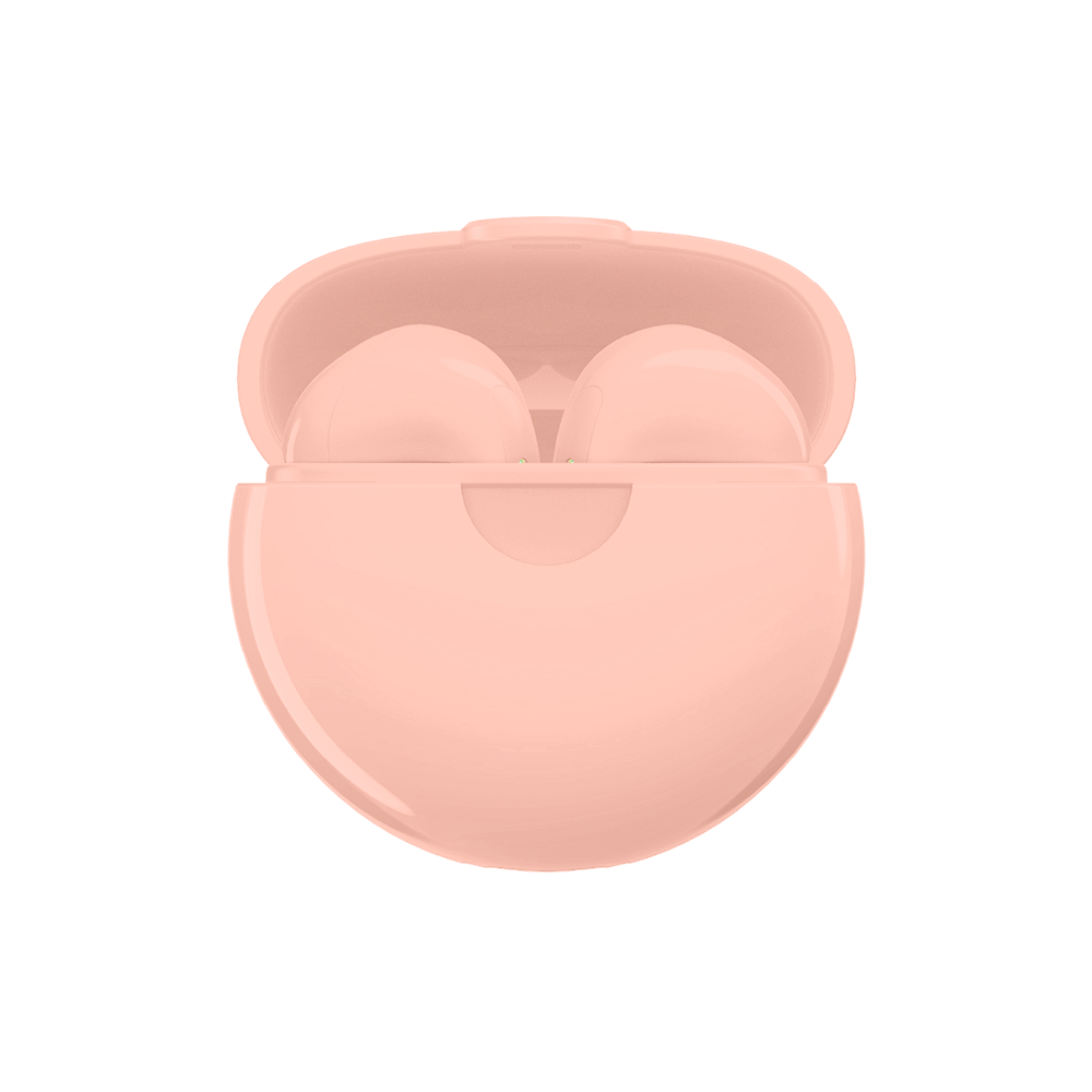 AUDÍFONO YOOKIE RAINBOW BEAN TWS ROSADO - 2