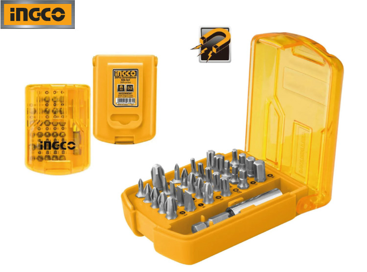TALADRO ATORNILLADOR INALÁMBRICO INGCO 12V 1.5AH CDLI1218 + SET 30 PUNTAS ATORNILLADORES IMANTADOS - 3