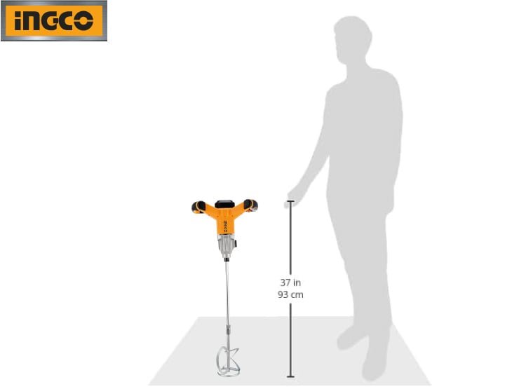 MEZCLADORA INGCO DE PINTURA Y PEGAMENTO 1400W MX214008 - 5
