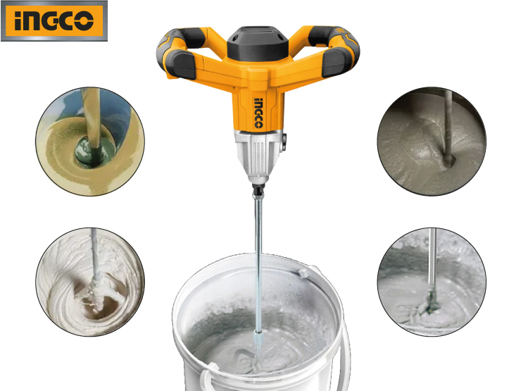 MEZCLADORA INGCO DE PINTURA Y PEGAMENTO 1400W MX214008 - 6