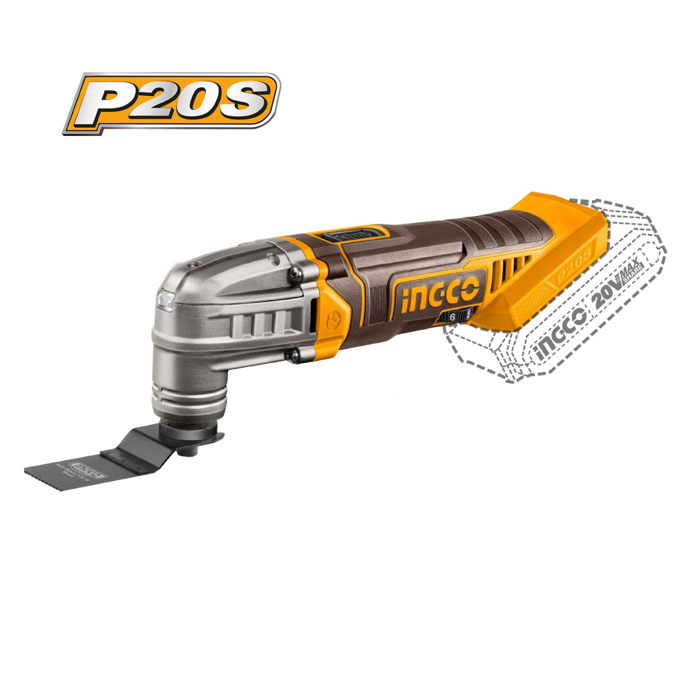 KIT INGCO PERCUTOR 66NM + LLAVE IMPACTO 500NM + SIERRA CIRCULAR 140MM + MULTIHERRAMIENTA COSLI241169 - 10