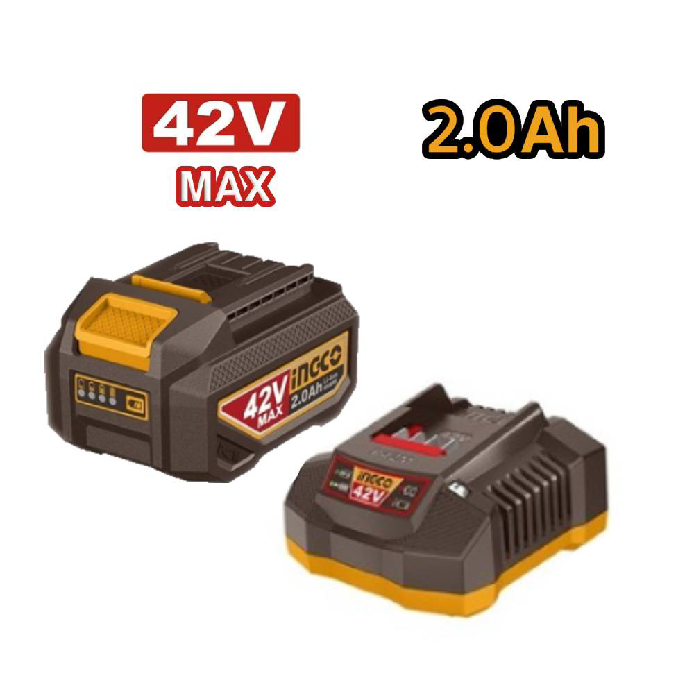 EL TALADRO PERCUTOR BRUSHLESS CHUCK METÁLICO INGCO 42V 69NM + 1 BATERÍA CON CARGADOR CIDLI426981 - 3