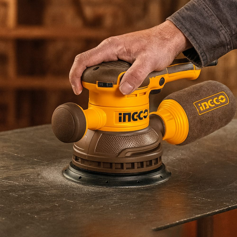 LIJADORA ROTO ORBITAL INGCO 450W 150MM 6” RS4516 - 6