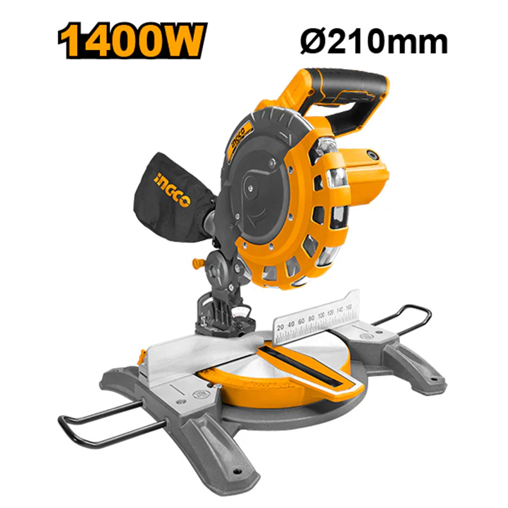 SIERRA INGLETEADORA INGCO 1400W 210MM 8 BMS14007 - 1