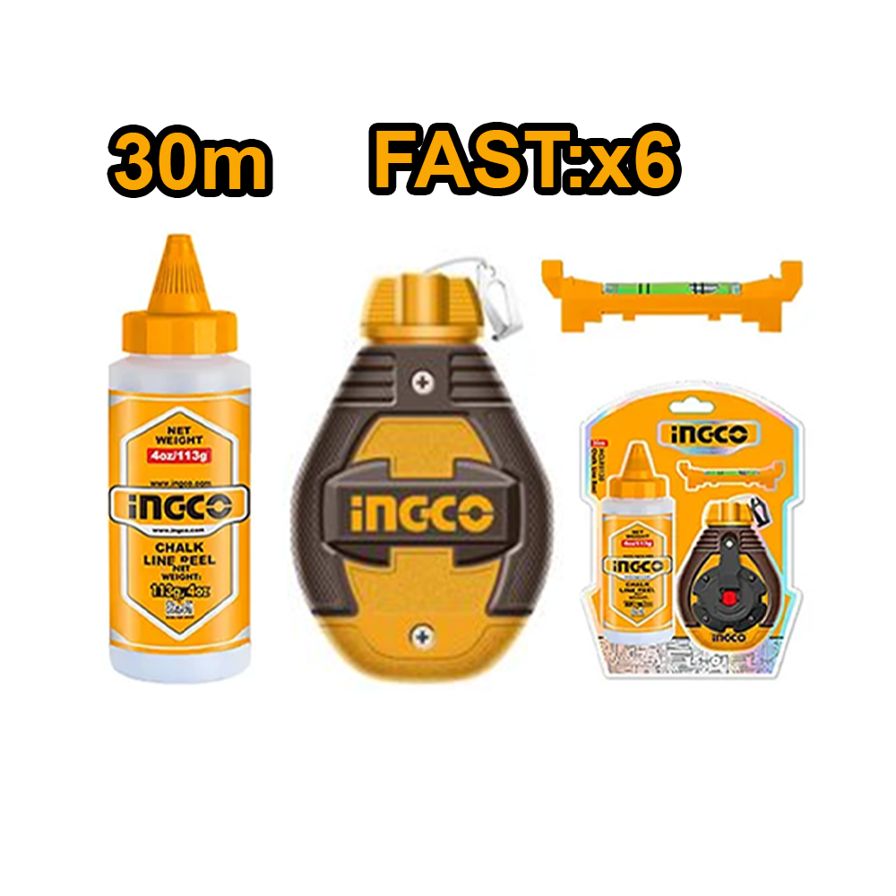 KIT 10 HERRAMIENTAS PROFESIONALES PARA CARPINTERÍA INGCO COS230906 - 5